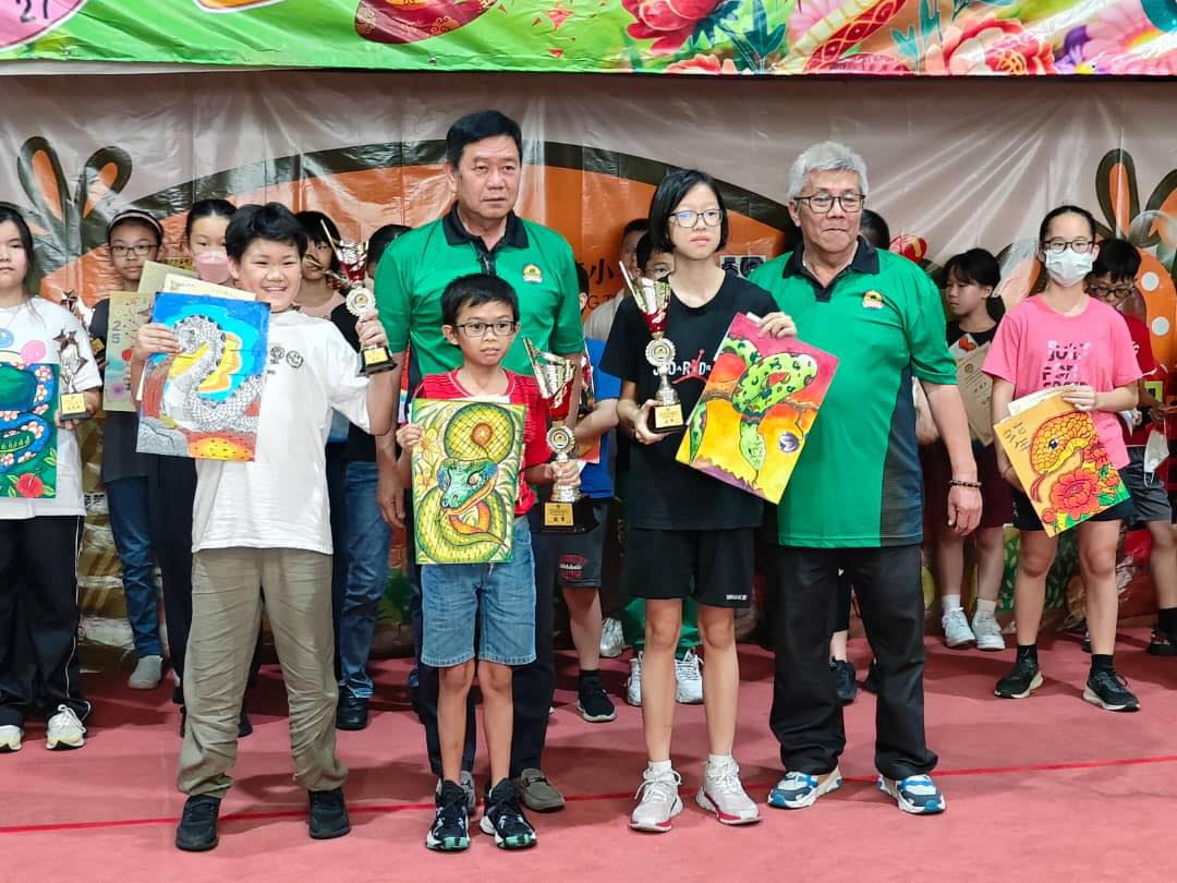 Students receiving competition awards