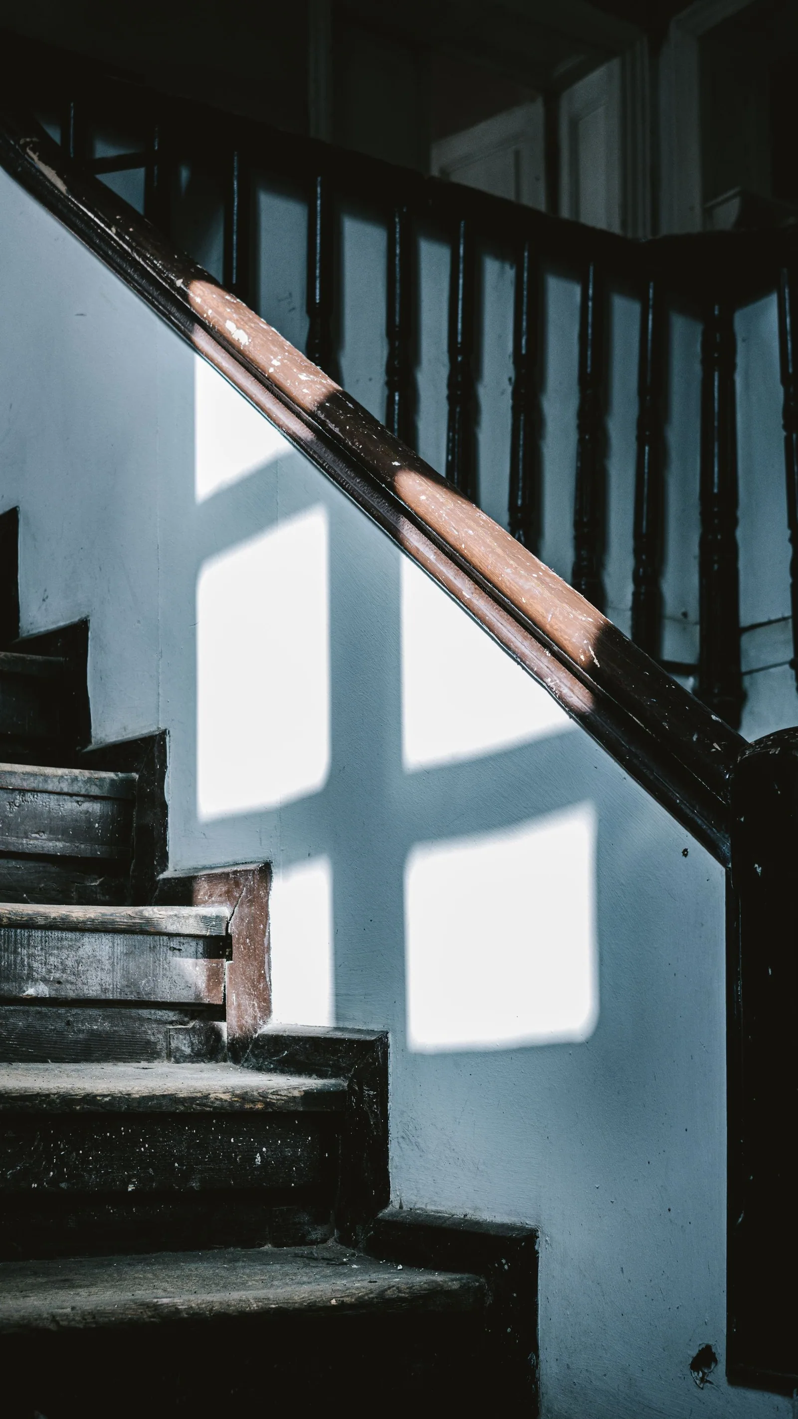 Sunlight on a staircase