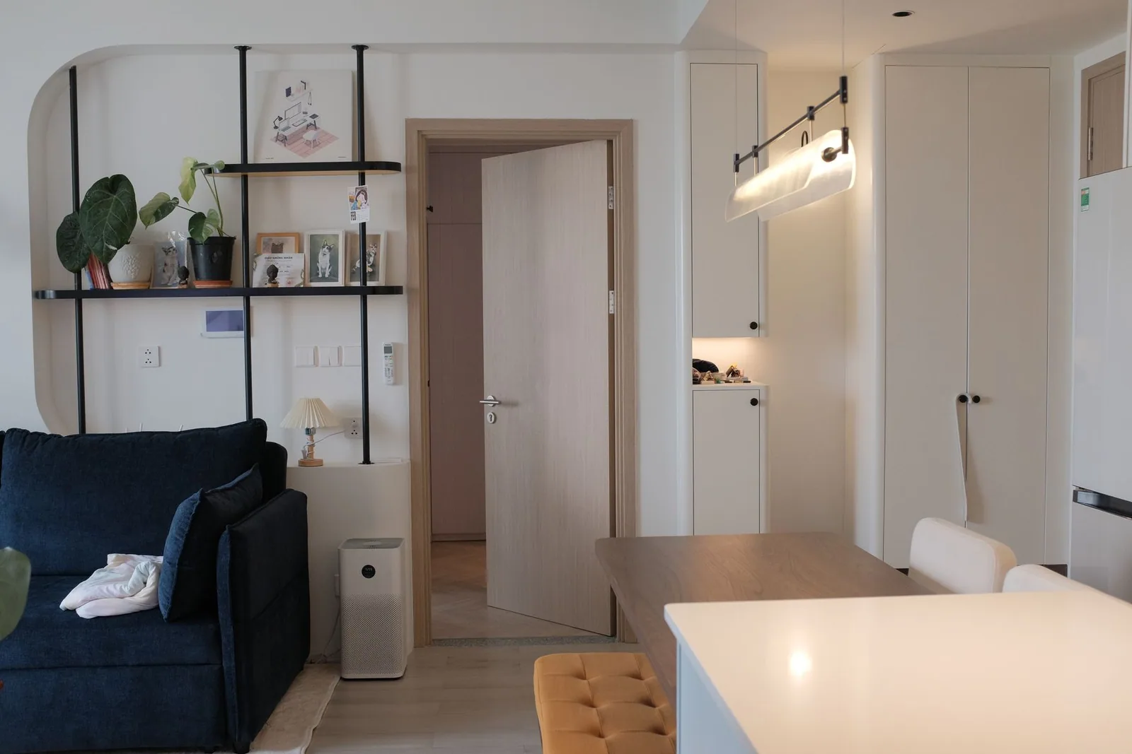 A kitchen in an existing house