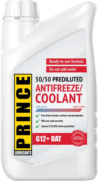 COOLANT G12+ OAT -37 °C pack