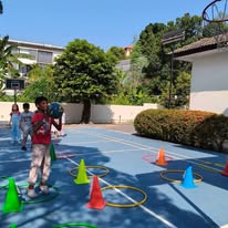 Outdoor games circuit